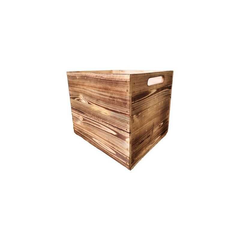 foto del prodotto kallax scatola in legno per scaffali ikea, cotta