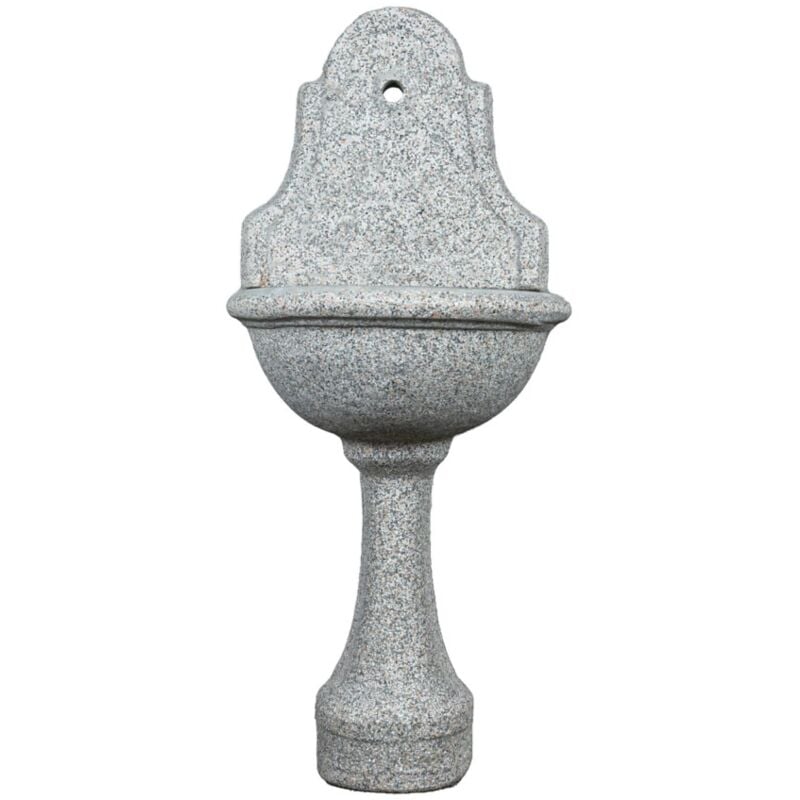 foto del prodotto kam fontana da giardino a muro drava , 53x35x120 cm