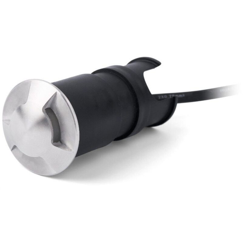 foto del prodotto kane 3 luce da incasso in nichel 70662w faro barcelona