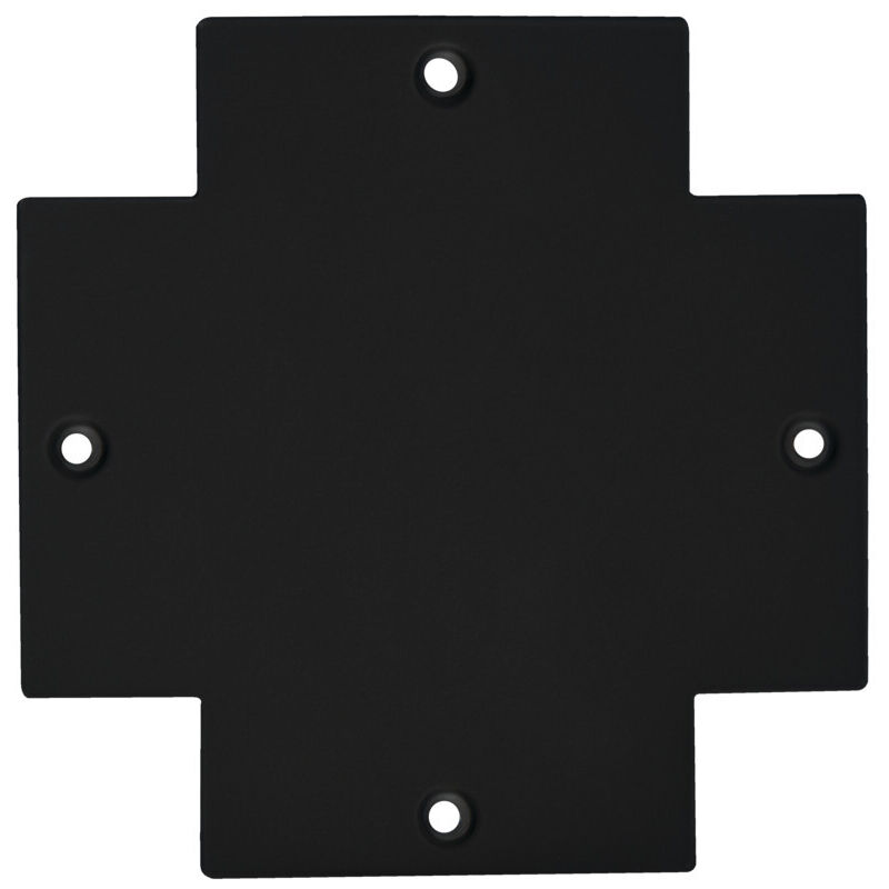 foto del prodotto kanlux accessorio elettrico acciaio nero 100x100mm tear n rc con x b