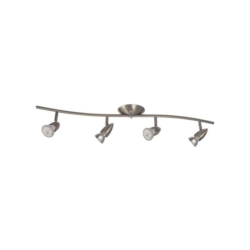 foto del prodotto kanlux applic proiezione parete per 4 lampadine gu10 cromo opaco