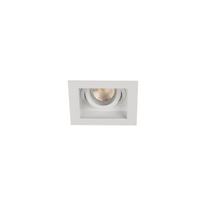 foto del prodotto kanlux aret spot anello decorativo in alluminio fascio 20 cap gu10 10w ideale per illuminazione acustica