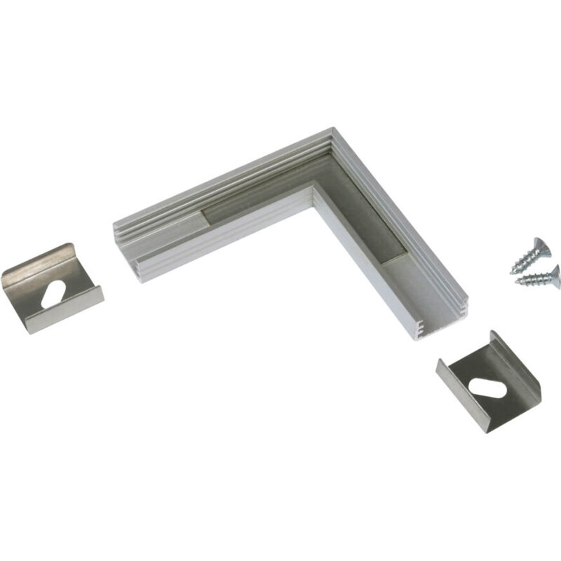 foto del prodotto kanlux collegamento l per profilato di alluminio legatura robusta alluminio profilo compatibile