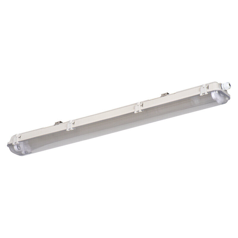 foto del prodotto kanlux controllo impermeabile a led ip65 2x18w 66 66cm grigio montaggio protratto
