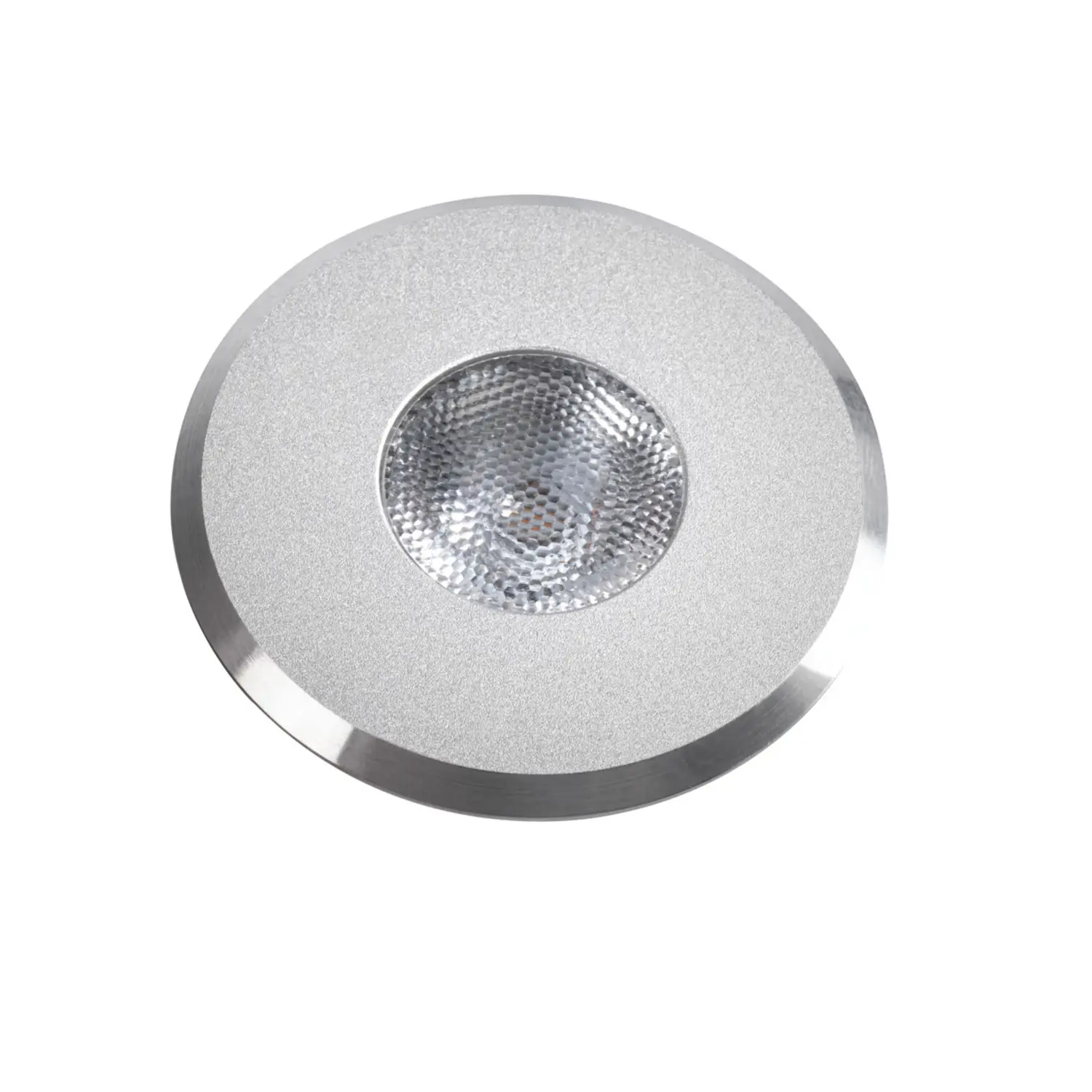 foto del prodotto kanlux faretto incasso led foro 32mm 1 watt bianco caldo cromo opaco tondo