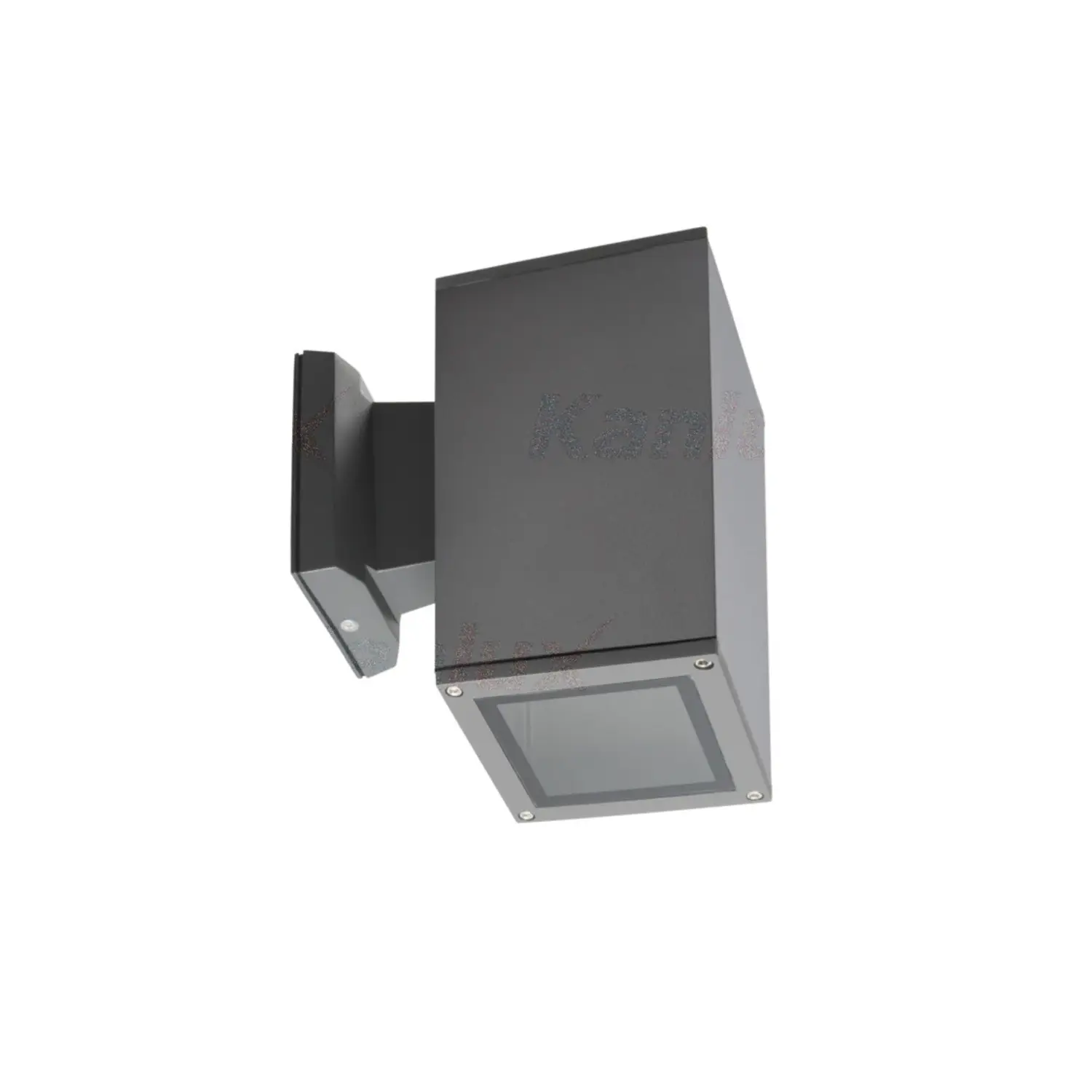 foto del prodotto kanlux lampada da parete facciata lart e27 antracite 1 luce