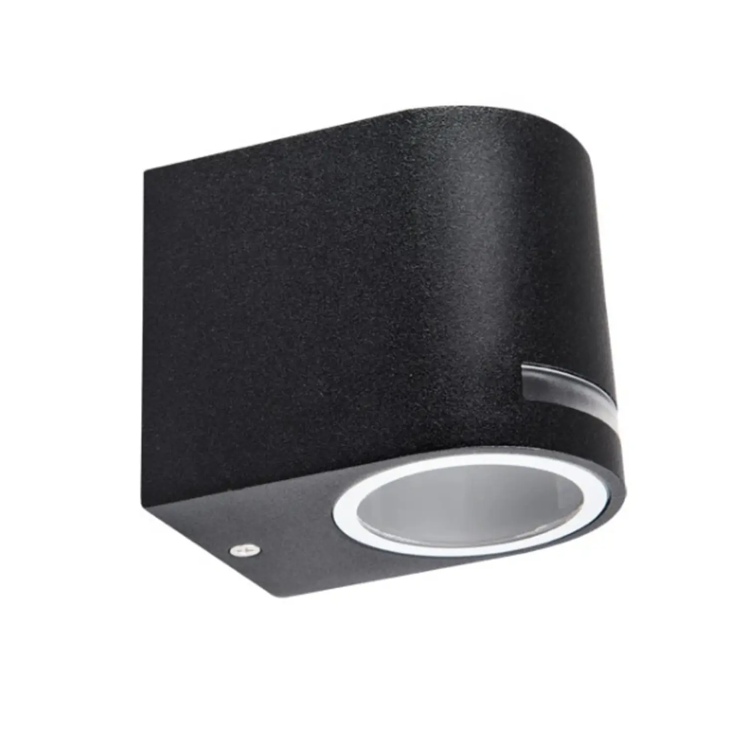 foto del prodotto kanlux lampada da parete muro applique esterno giardino gu10 nero 1 luce