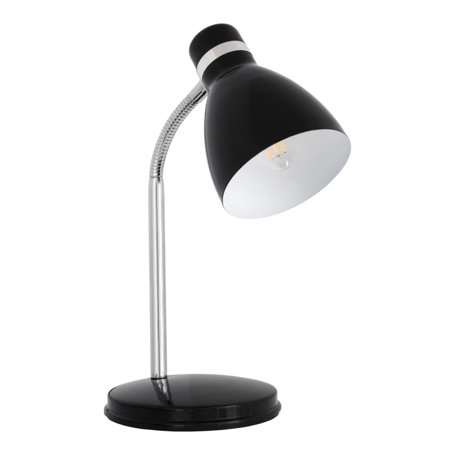 foto del prodotto kanlux lampada da tavolo scrivania zara e14 nero