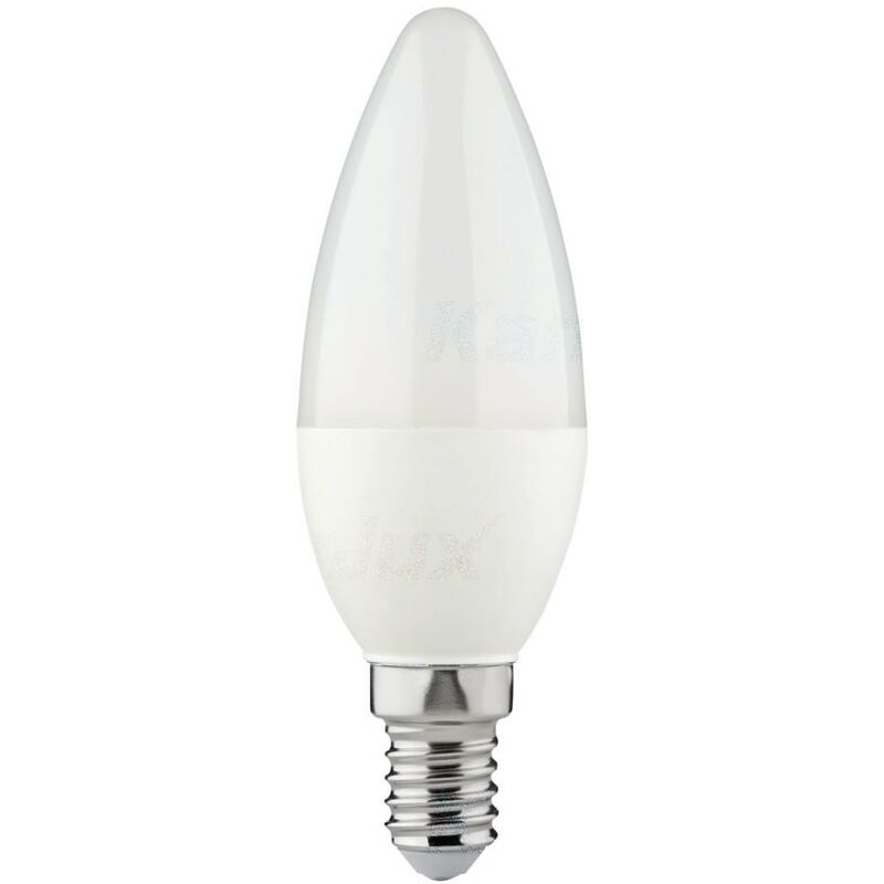 foto del prodotto kanlux lampada led candela e14 4,9w bianco naturale 4000k 470lm forma di fiamma