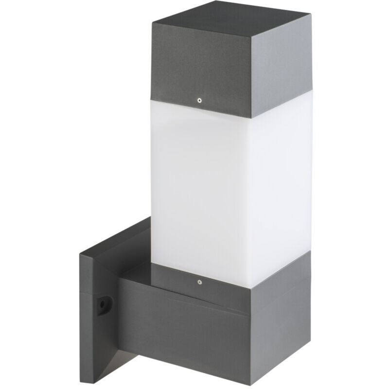 foto del prodotto kanlux lampada led per pareti esterne grafite ip54 e27 435x170mm