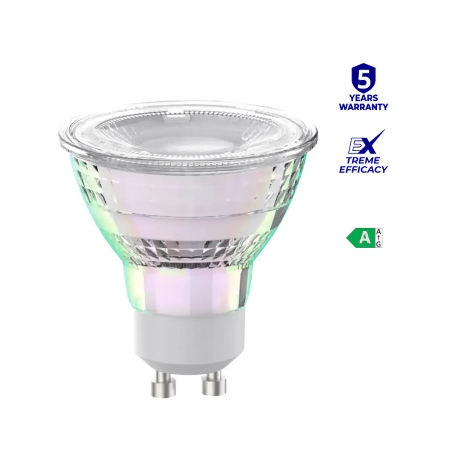foto del prodotto kanlux lampadina led iqled ultra luminosa classe a gu10 2,50 watt bianco naturale