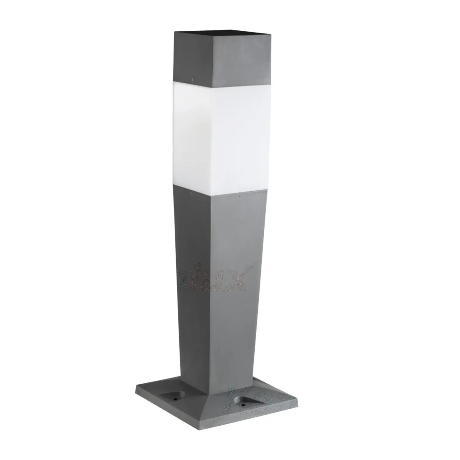 foto del prodotto kanlux lampioncino lampione da giardino invo e27 grafite 77 cm basamento