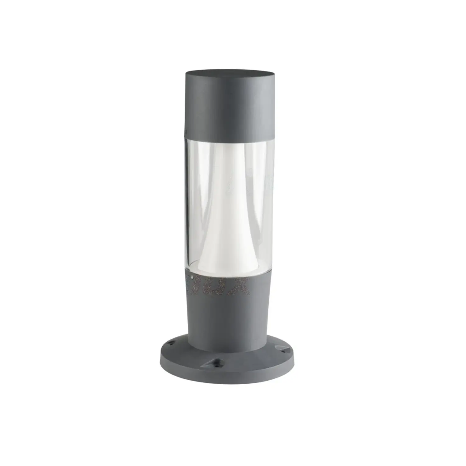 foto del prodotto kanlux lampioncino lampione giardino architettonico invo gu10 grafite 47 cm basamento