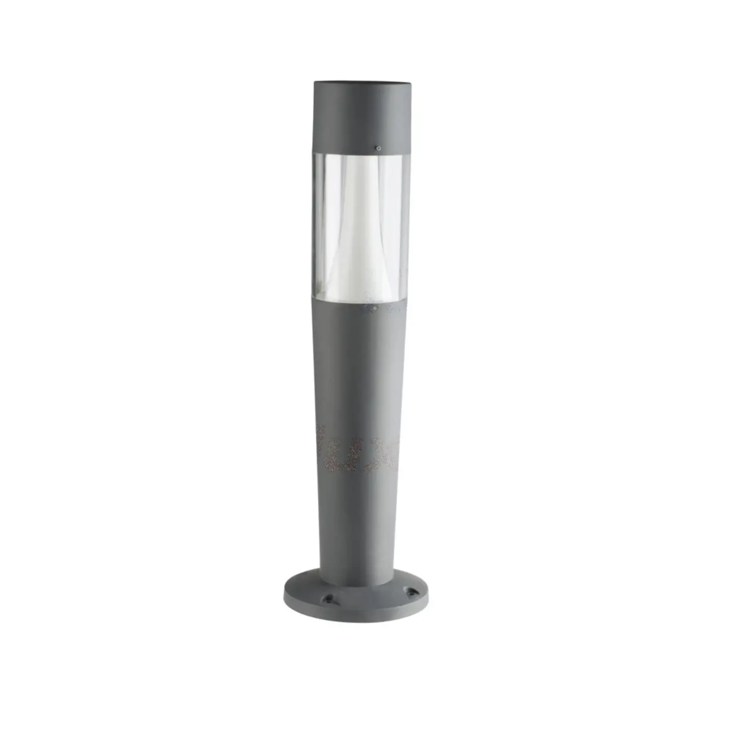 foto del prodotto kanlux lampioncino lampione giardino architettonico invo gu10 grafite 77 cm basamento