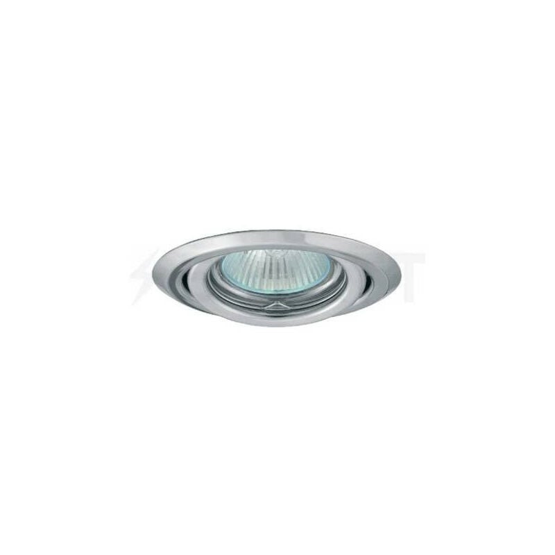 foto del prodotto kanlux led led spot mountable gu10 gu5.3 ac220 240v dc12v 99mm ip20 chrom 80mm perforazione