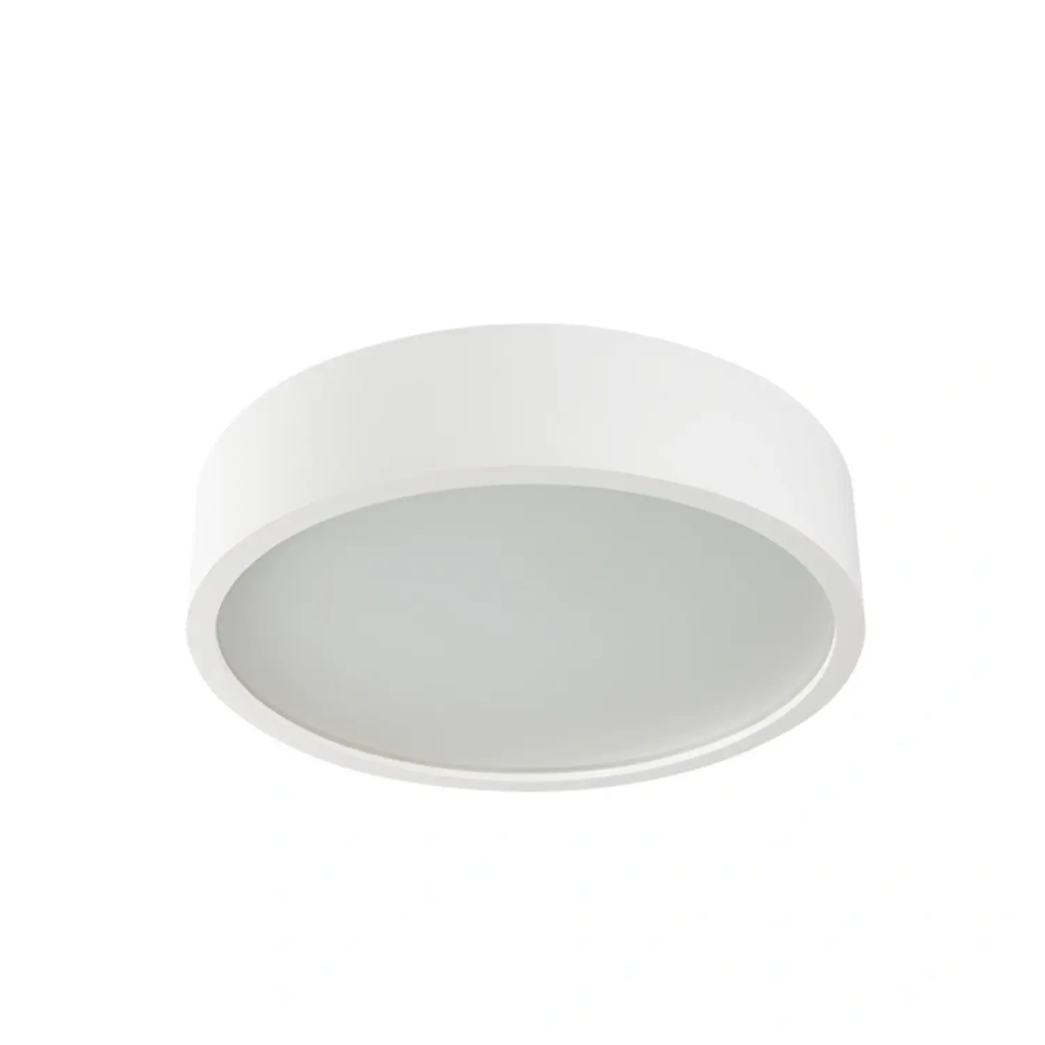 foto del prodotto kanlux plafoniera lampada parete legno applique e27 275 mm bianco tondo