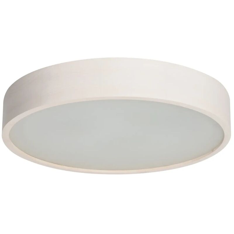 foto del prodotto kanlux - plafoniera rotonda legno bianco legno 475 mm e27 tondo