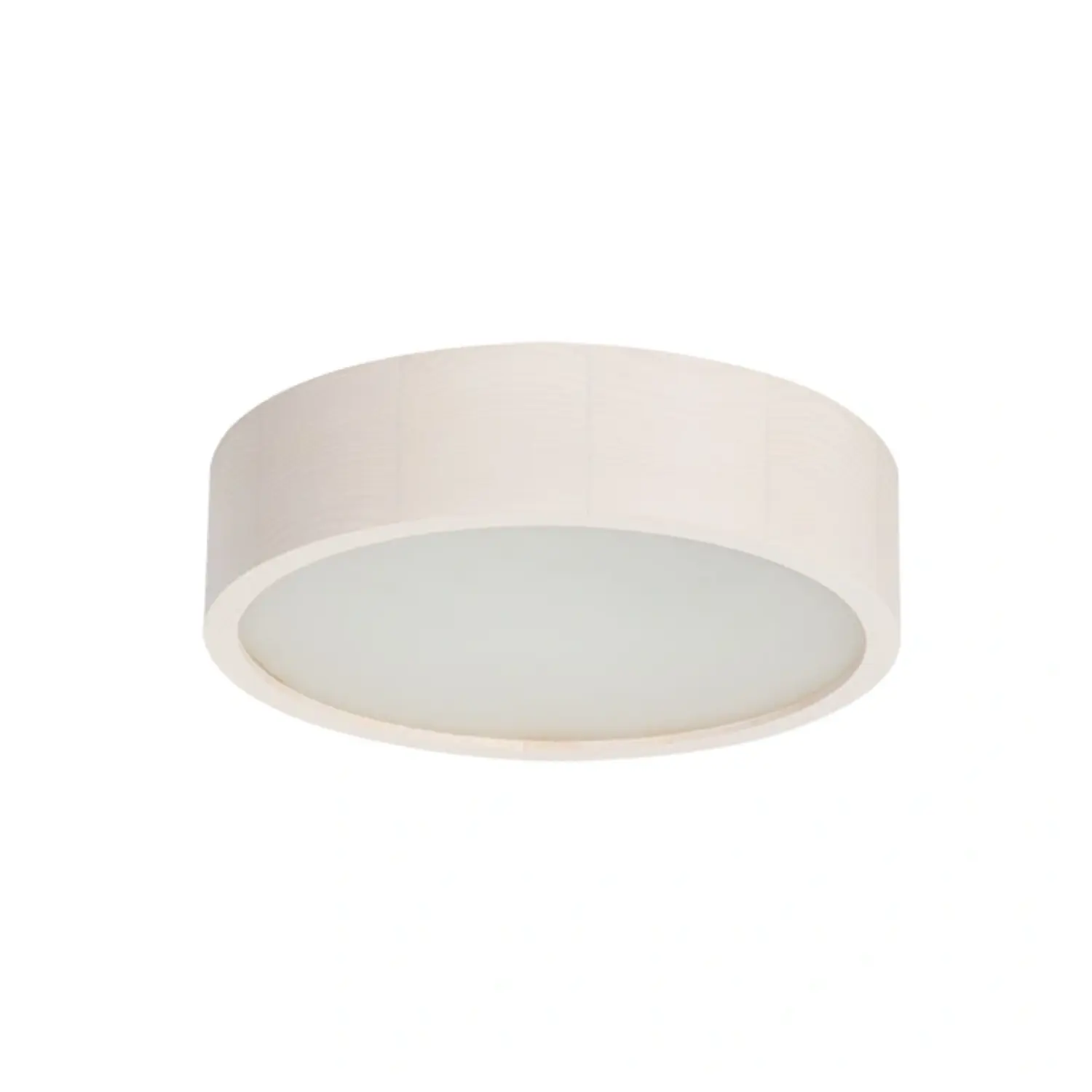 foto del prodotto kanlux plafoniera rotonda legno e27 275 mm bianco legno tondo