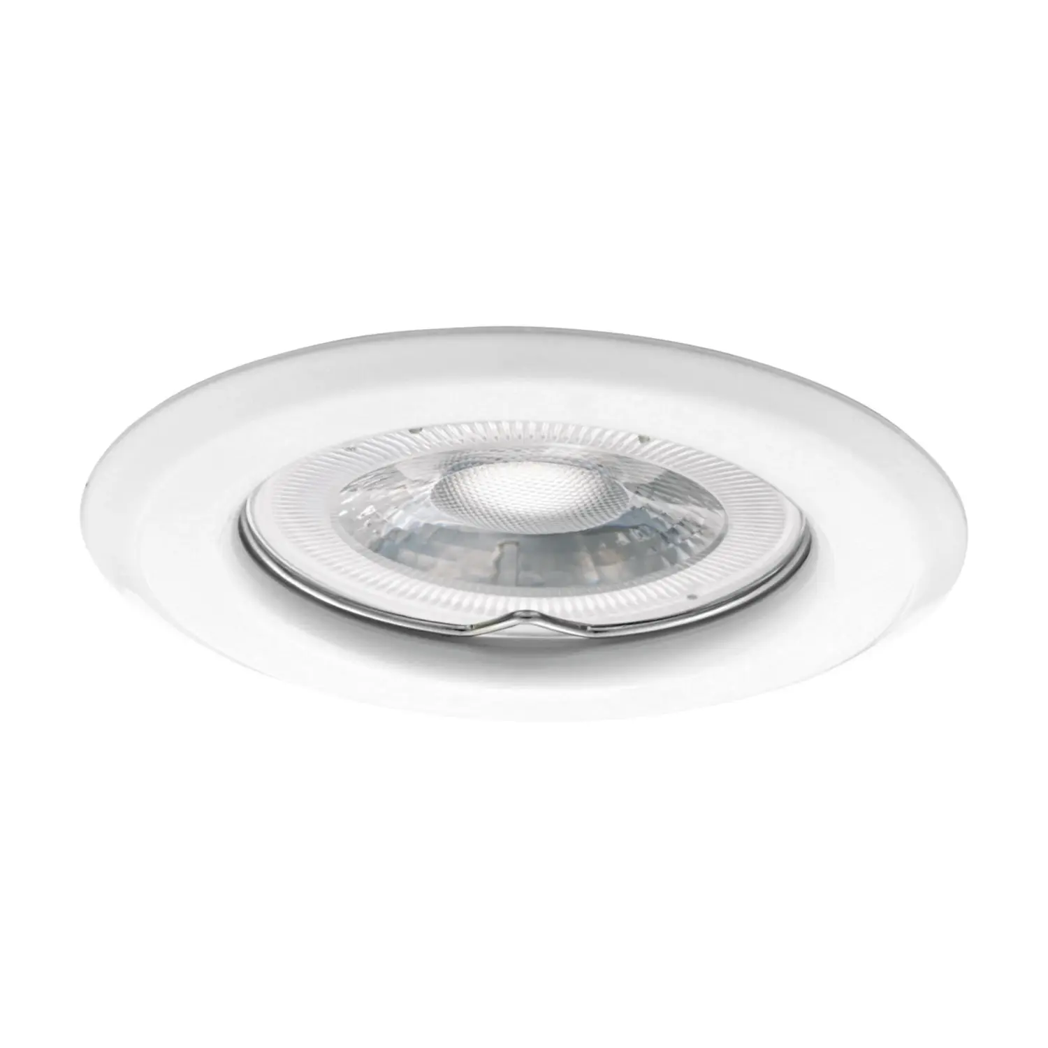 foto del prodotto kanlux porta faretto incasso argus gx5,3 bianco fisso foro 60 mm tondo