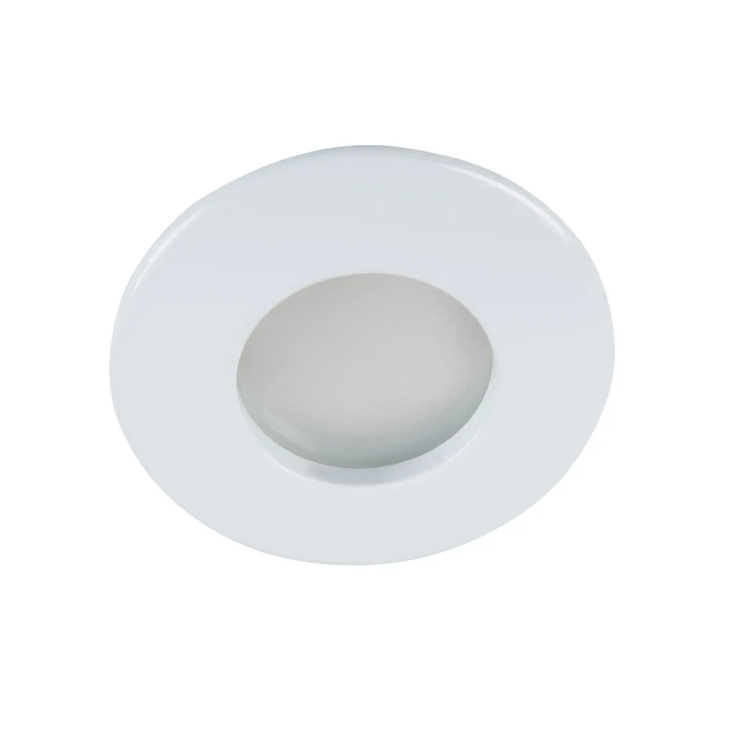 foto del prodotto kanlux porta faretto incasso bagno qules gu10 bianco tondo