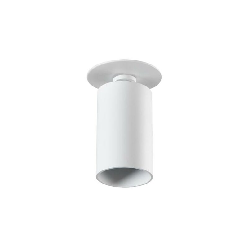 foto del prodotto kanlux - porta faretto incasso decorativo sporgente chiro bianco gu10 tondo orientabile