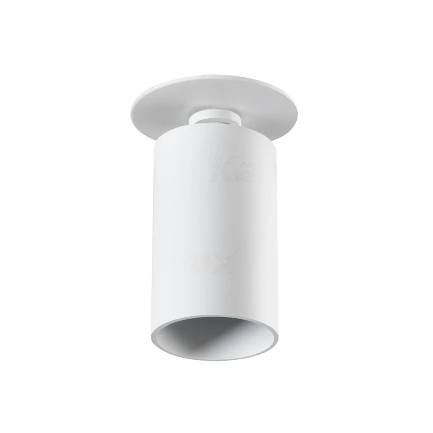 foto del prodotto kanlux porta faretto incasso decorativo sporgente chiro gu10 bianco orientabile tondo
