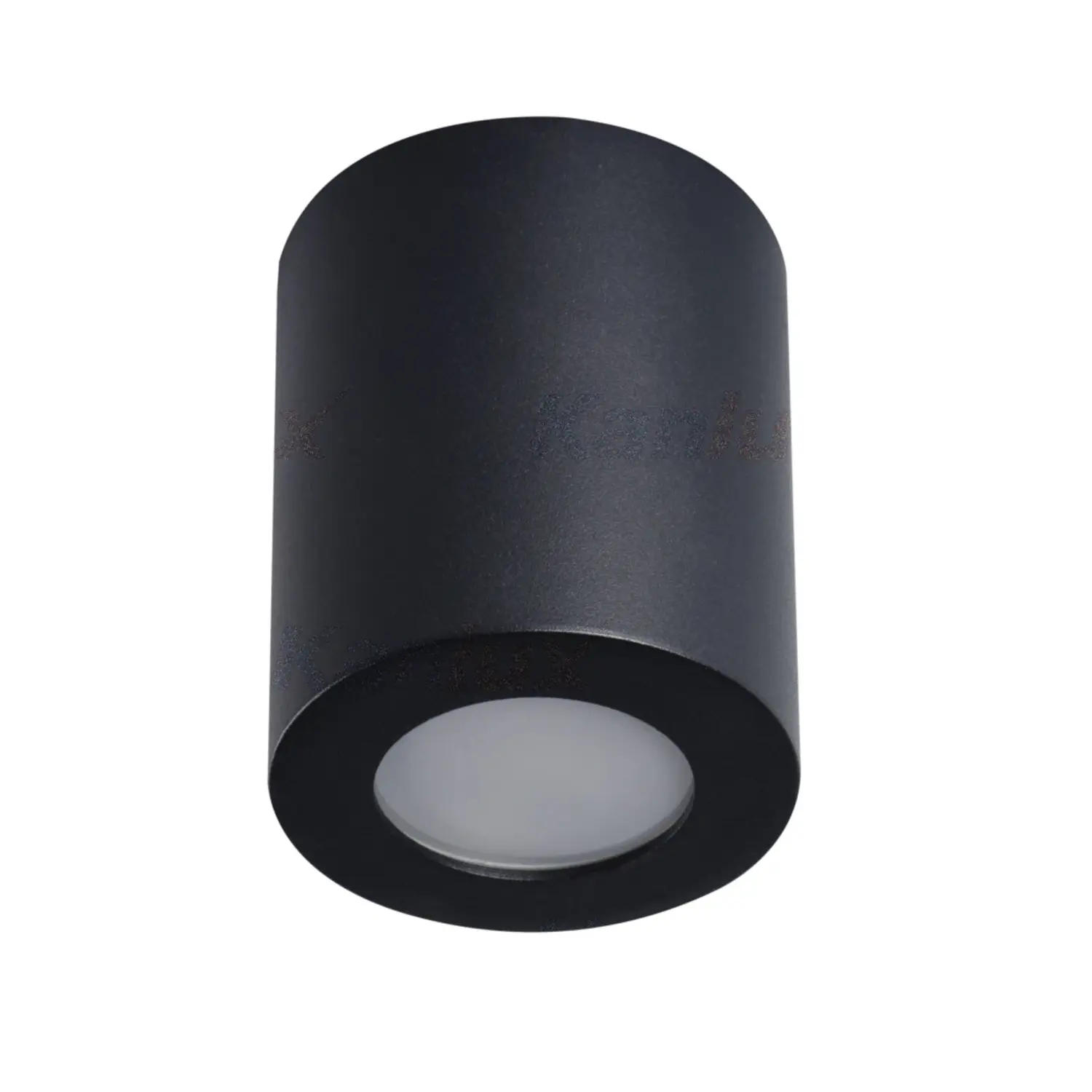 foto del prodotto kanlux porta faretto stagno da parete soffitto sani bagno cucina gu10 nero