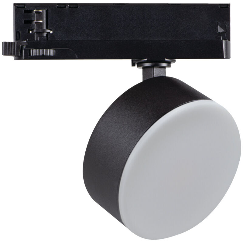 foto del prodotto kanlux proiettore led su rotaia 18w nero 1400 1400lm orientabile