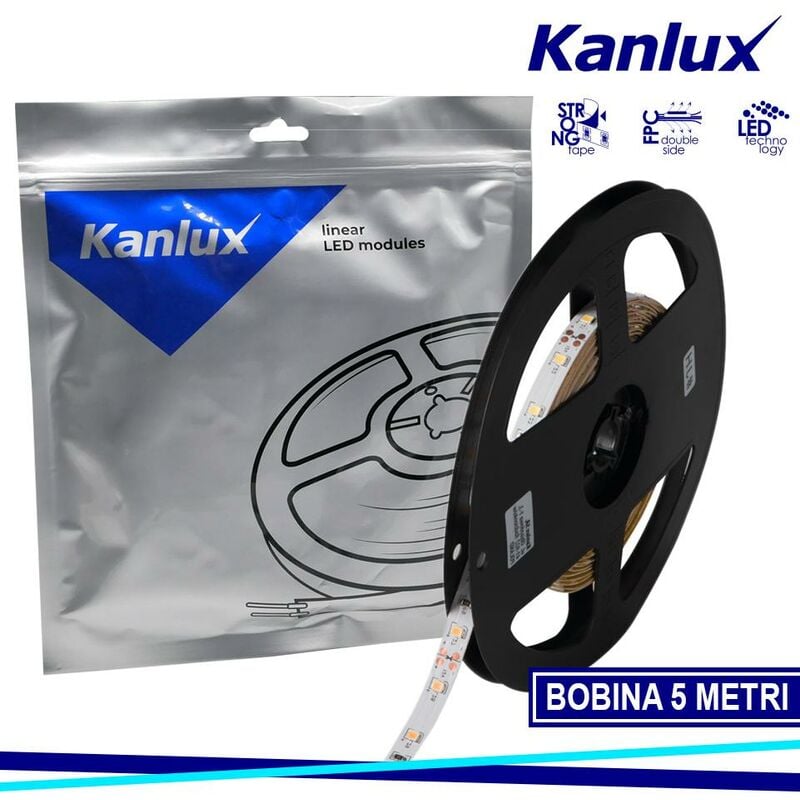 foto del prodotto kanlux rubinetto led decorativo 5m 4, 4,8w m bianco naturale 4000k flessibile