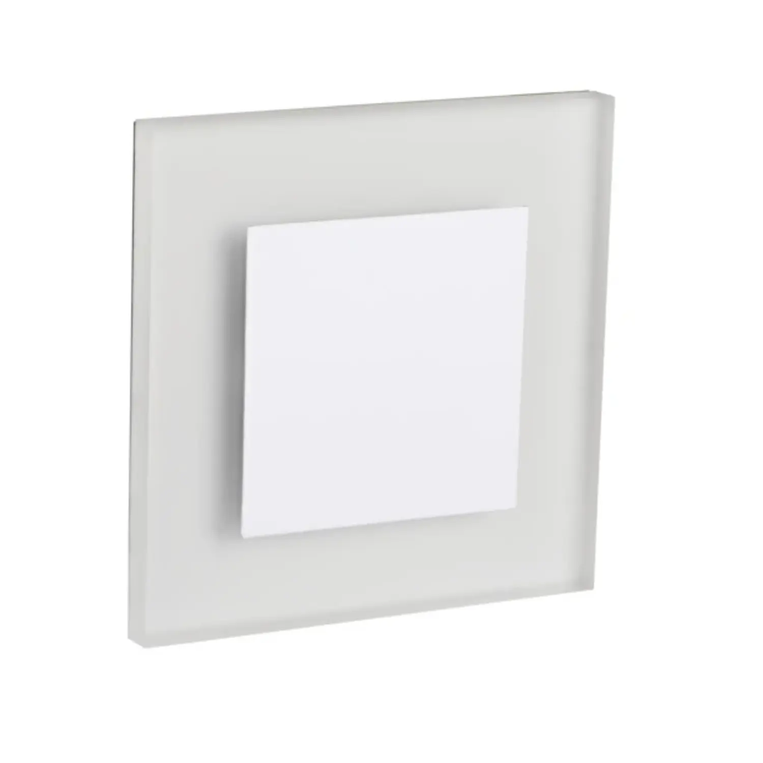 foto del prodotto kanlux segnapasso da incasso led 0,80 watt 12 volt bianco freddo bianco quadrato