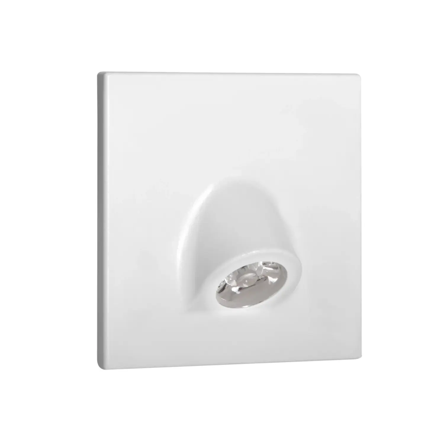 foto del prodotto kanlux segnapasso led mefis scale 0,70 watt bianco caldo bianco foro 60 mm quadrato
