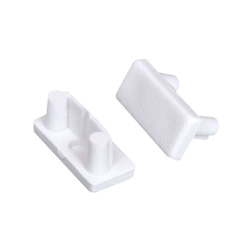foto del prodotto kanlux stopper profilo chiusura bianca plastica leggera kit 1g