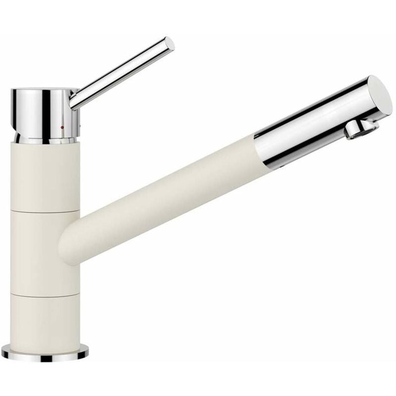 foto del prodotto kano miscelatore da lavello, bianco fine cromo 526951 blanco
