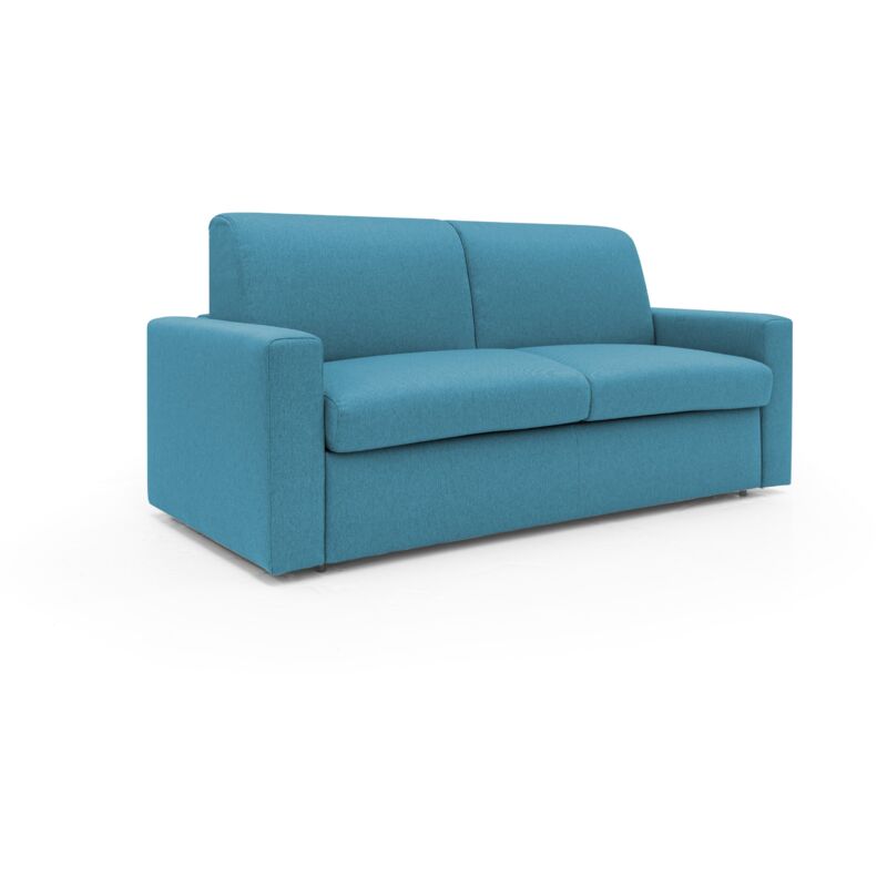 foto del prodotto kansas divano letto matrimoniale h20 impermeabile 172 cm azzurro azzurro