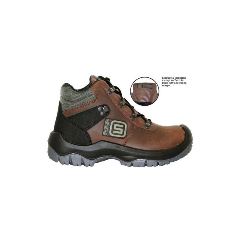 foto del prodotto kantier src s3 scarpe antinfortunistiche alte in nabuk, taglie disponibili 43 saratoga