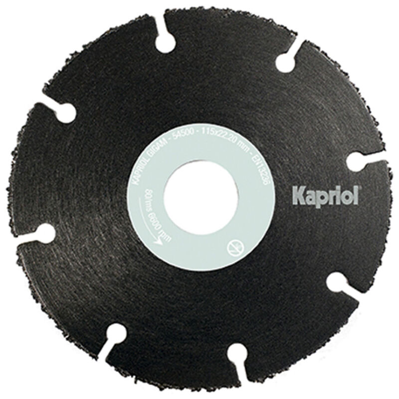 foto del prodotto kapriol disco multiuso expert smerigliatrice per legno pvc cartongesso 230cm