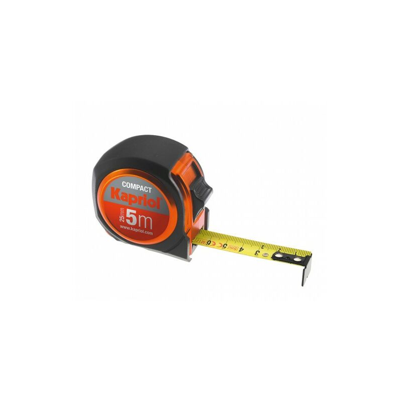 foto del prodotto kapriol flessometro compact larg. nastro mm. 25 lunghezza mt. 8