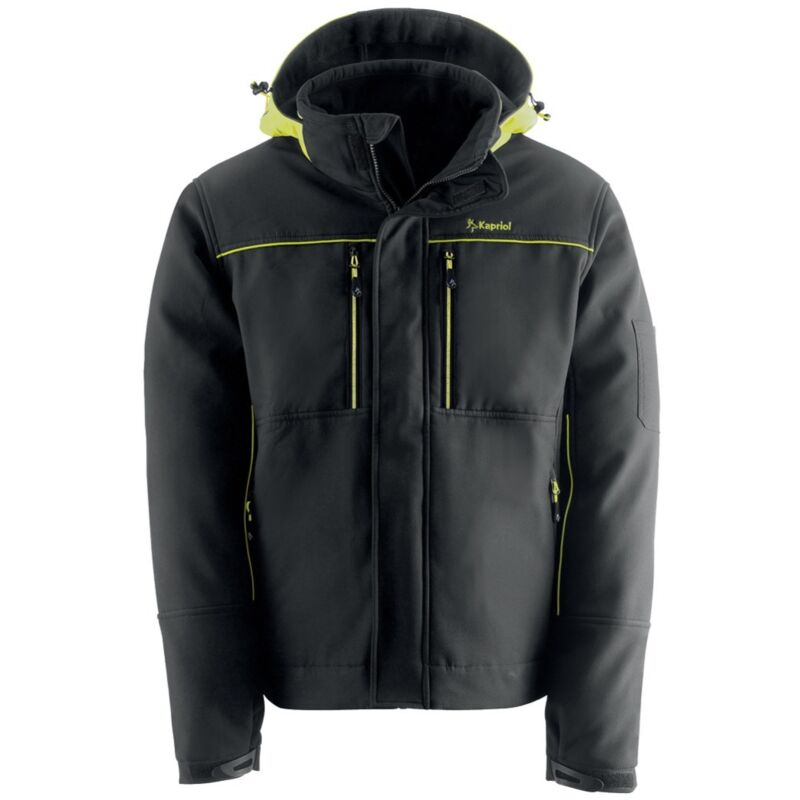 foto del prodotto kapriol giacca da lavoro imbottita dynamic softshell s nero