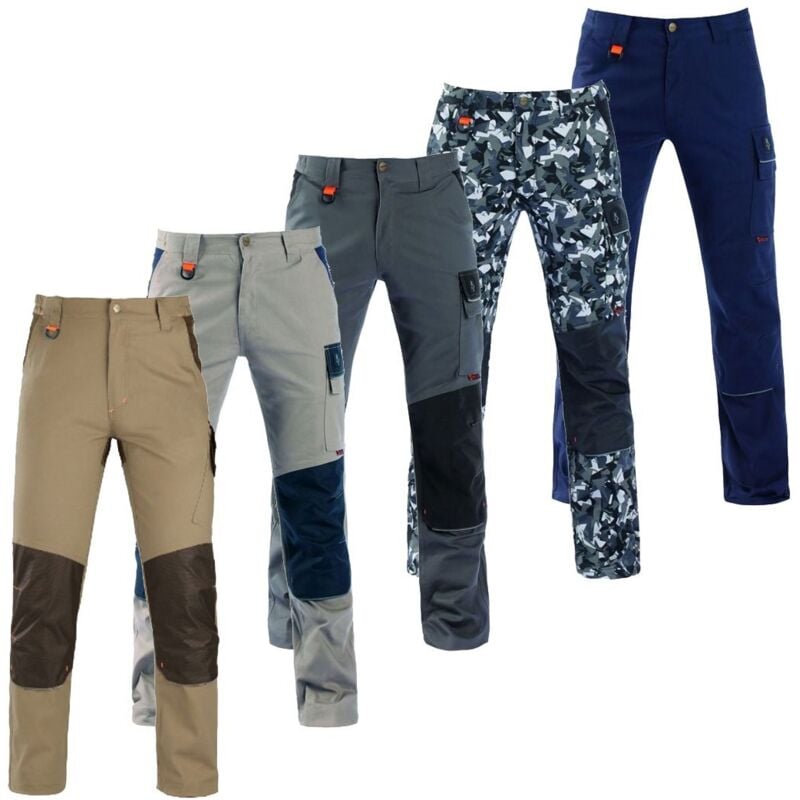 foto del prodotto kapriol pantaloni da lavoro tener pro multitasche l grigio scuro