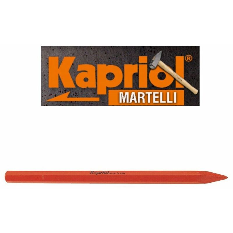 foto del prodotto kapriol punta ottagonale scalpello muratore 10x200 acciaio utensile art 20120