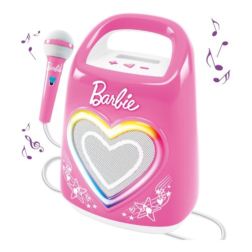 foto del prodotto karaoke lisciani 104475 barbie partymaker rosa