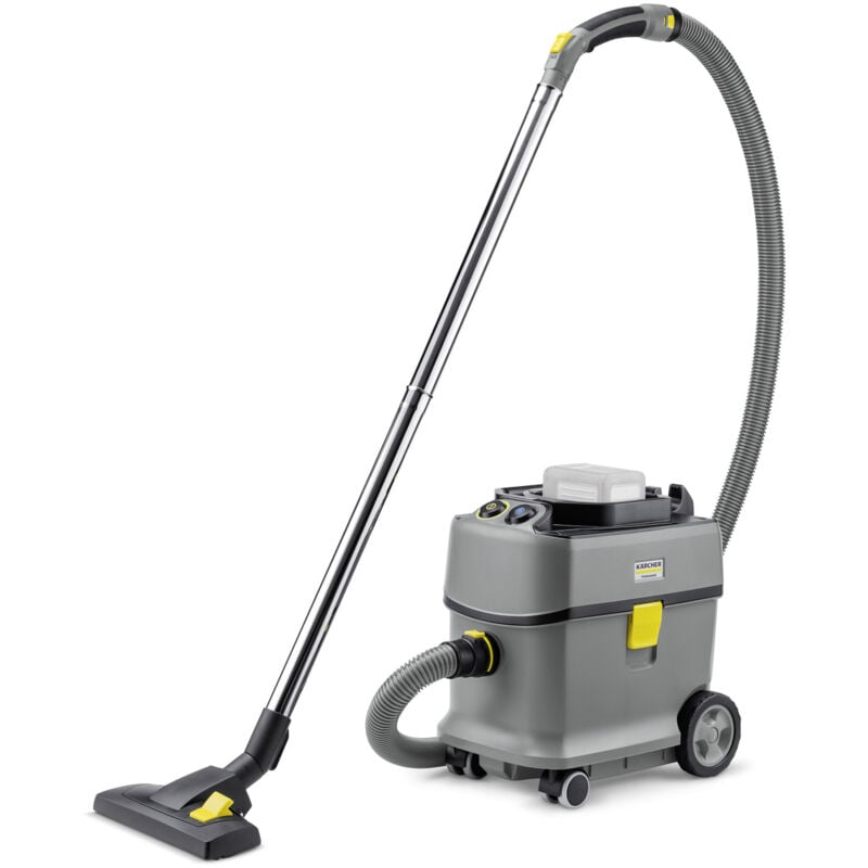 foto del prodotto karcher aspirapolvere a batteria t 15 1 bp capacit del contenitore 15 l materiale vano di raccolta plastica con materiale riciclato