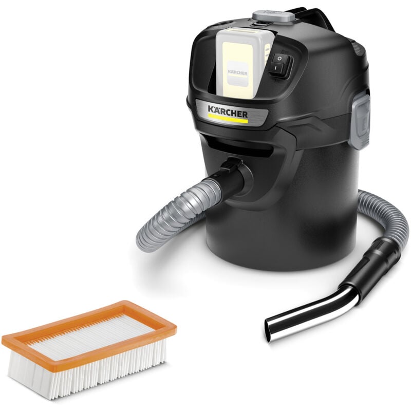 foto del prodotto karcher aspirapolvere e aspiracenere a batteria ad 2 battery piattaforma batteria piattaforma battery power 18 v capacit vano raccolta 14 l