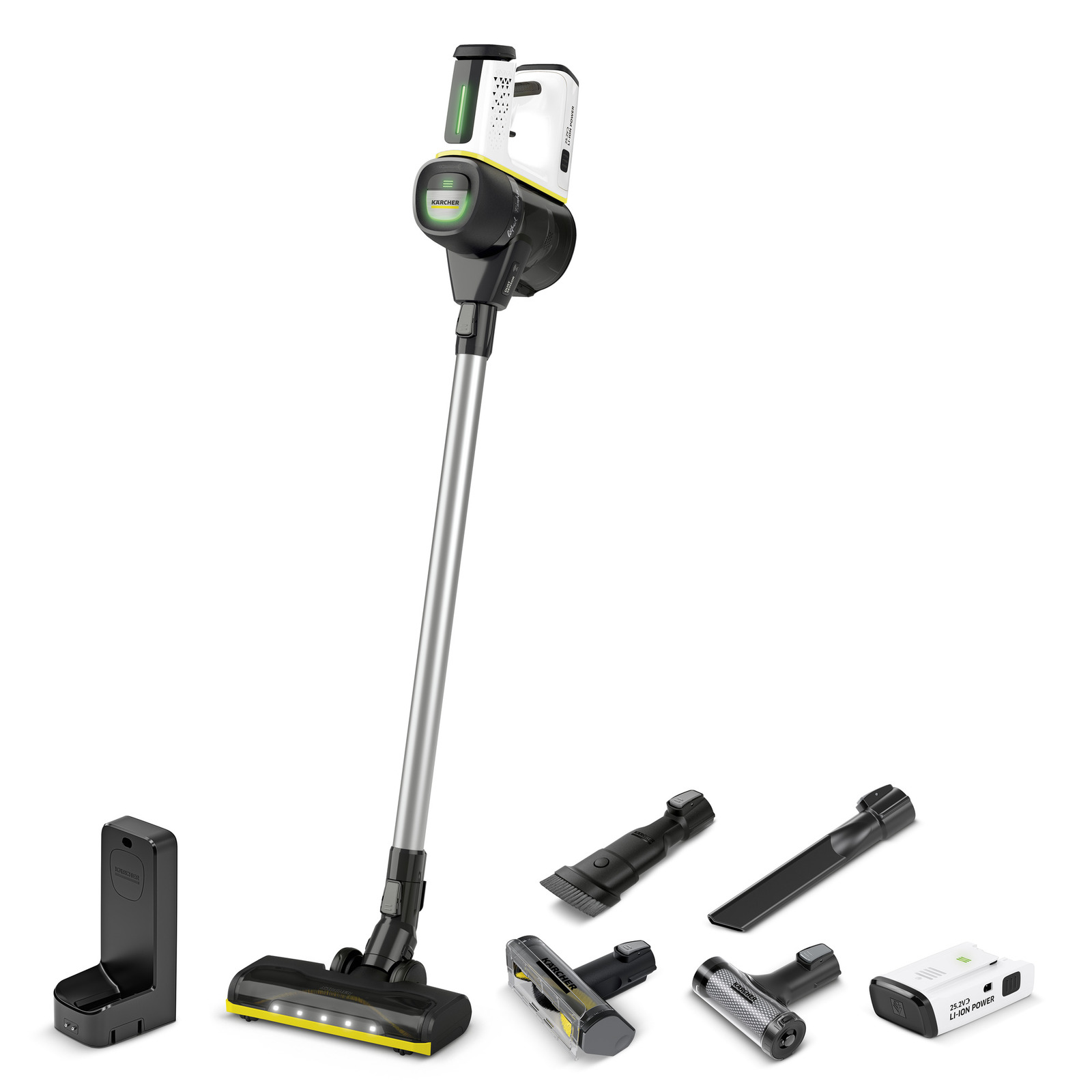 foto del prodotto karcher aspirapolvere vc 7 signature line - livello di potenza sonora 78 db a - capacità vano raccolta 800 ml - tipo di batteria batteria agli ioni di litio
