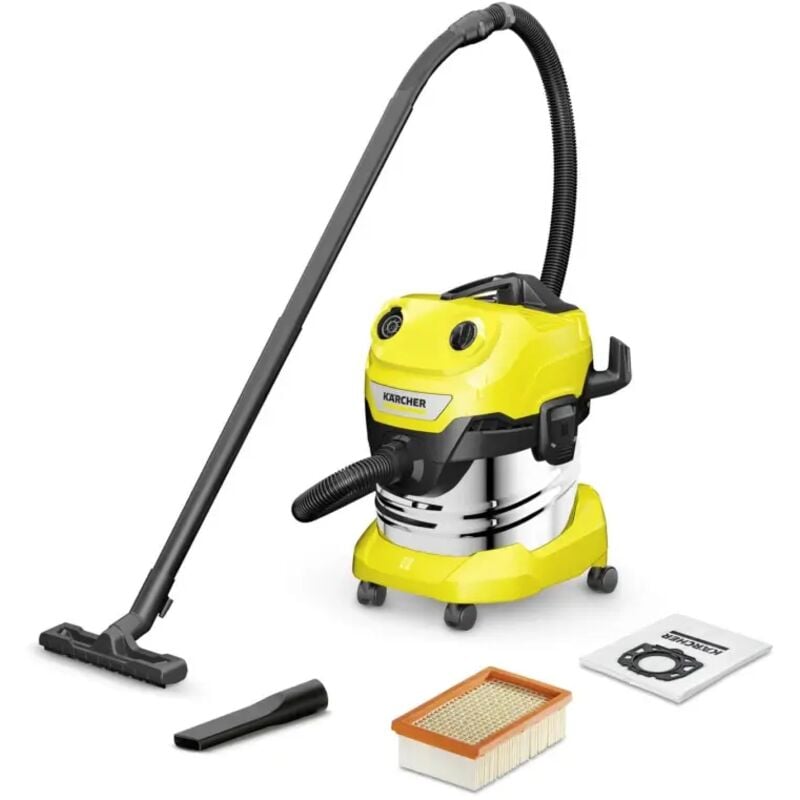 foto del prodotto karcher bidone aspiratore solidi e liquidi wd4 s v 1000 watt