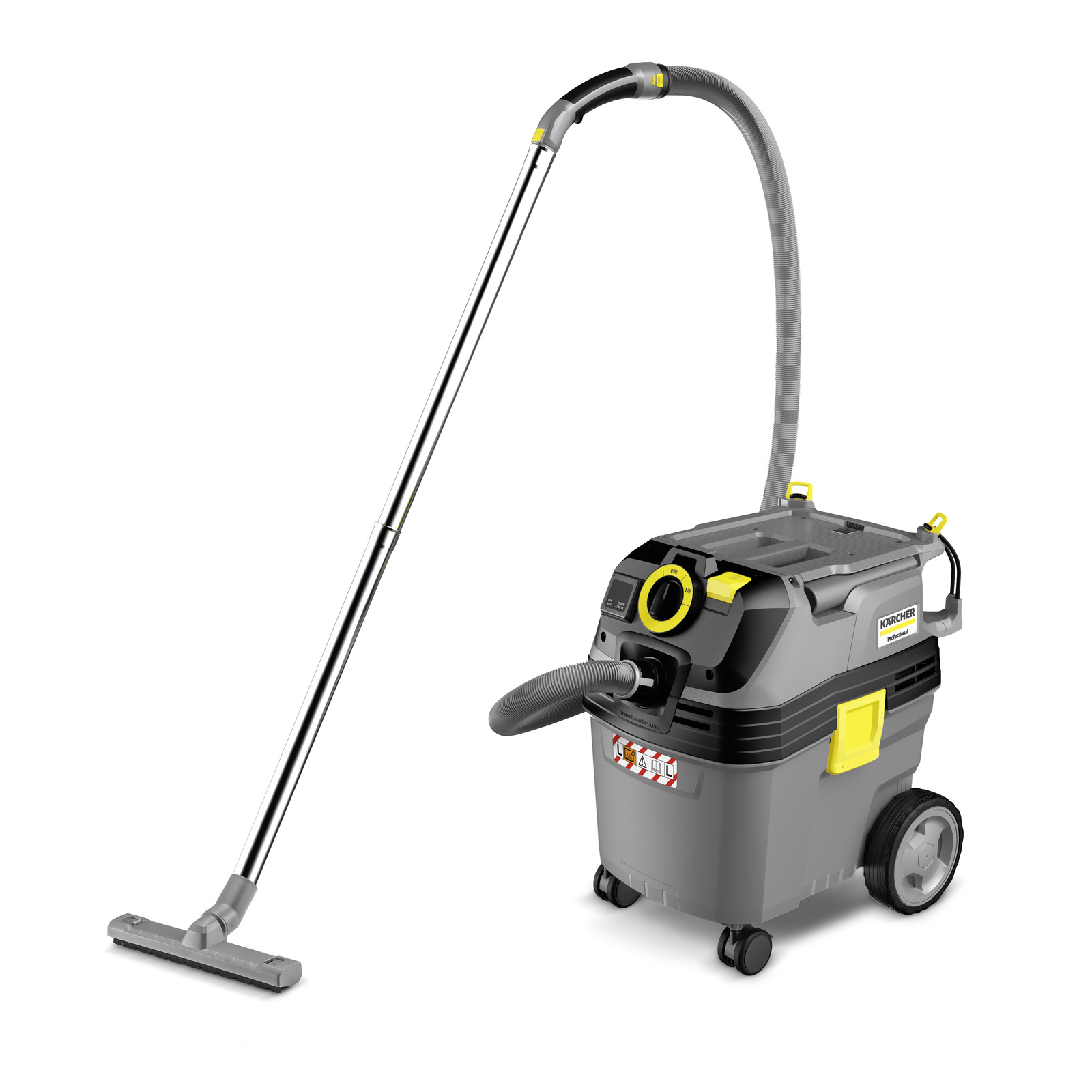 foto del prodotto karcher bidone aspiratutto professionale nt 30/1 ap te l - portata aria 74 l/s - aspirazione 273 / 27.3 mbar / kpa - capacità del contenitore 30 l