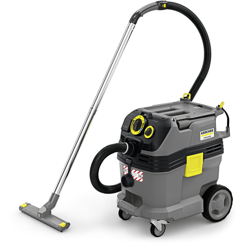 foto del prodotto karcher bidone aspiratutto professionale nt 30 1 tact te h portata aria 74 l s aspirazione 273 27.3 mbar kpa capacit del contenitore 30
