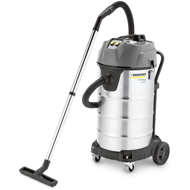 foto del prodotto karcher bidone aspiratutto professionale nt 90 2 me classic portata aria 2 x 53 l s aspirazione 225 22.5 mbar kpa capacit del