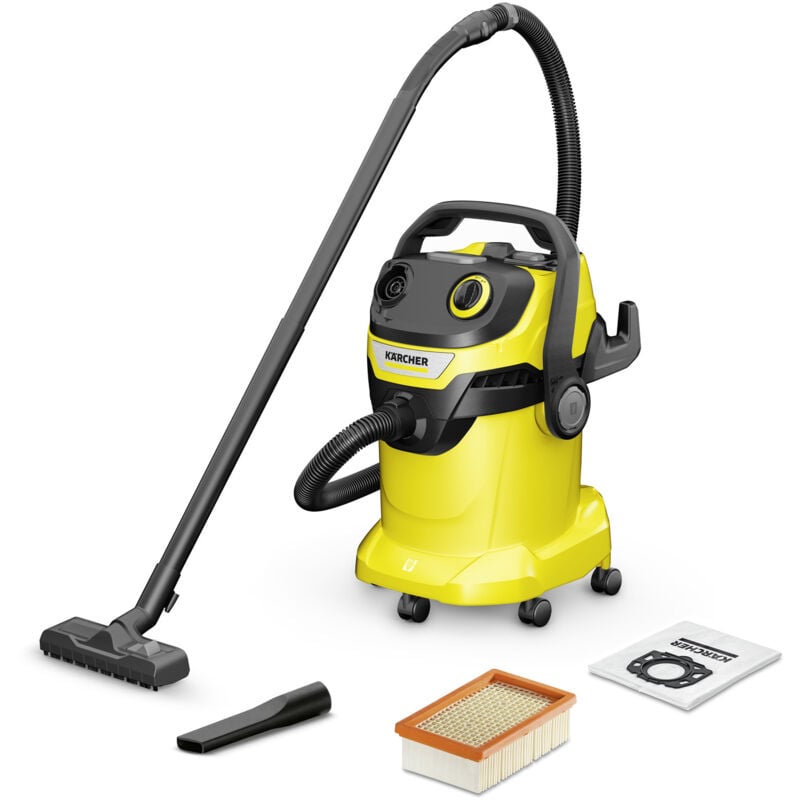 foto del prodotto karcher bidone aspiratutto solido liquidi wd 5 v 25 5 22 potenza allacciata 1100 w capacit vano raccolta 25 l materiale vano di raccolta 