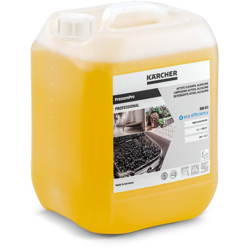 foto del prodotto karcher detergente attivo rm 81 asf alcalino 10 lt